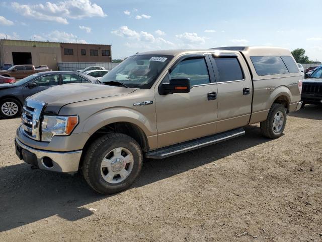 1FTFW1EF2BKD87380 - 2011 FORD F150 SUPERCREW BEIGE photo 1