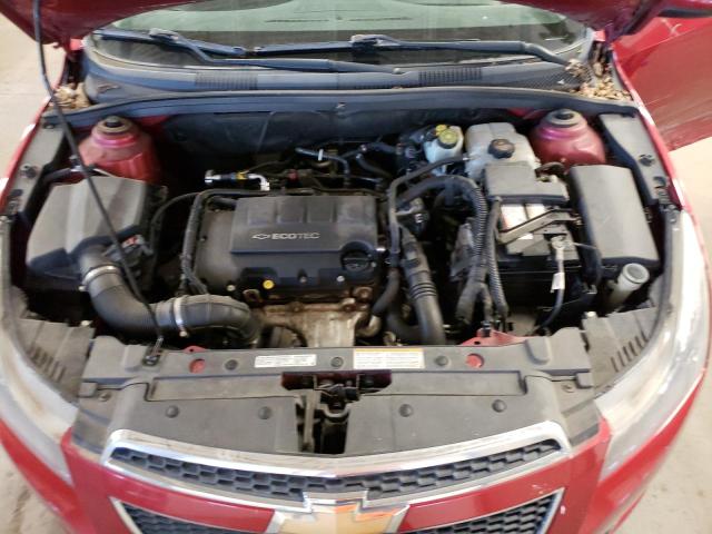 1G1PC5SB3D7116610 - 2013 CHEVROLET CRUZE LT RED photo 11