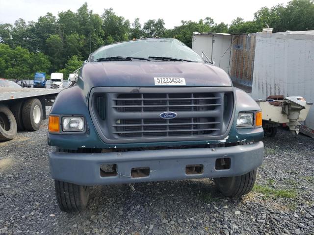 3FEXF75H5YMA00239 - 2000 FORD F750 SUPER DUTY BLUE photo 5