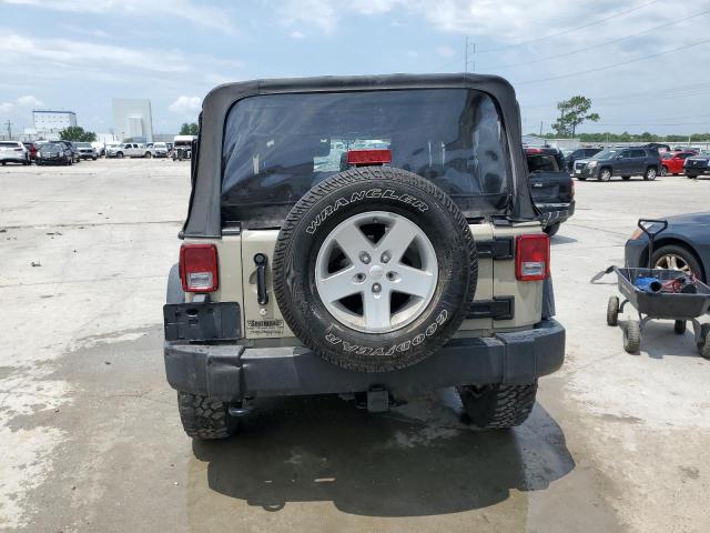 1C4AJWAG1HL683806 - 2017 JEEP WRANGLER SPORT TAN photo 6