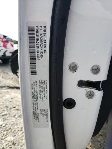 2C3CDZFJ3NH175484 - 2022 DODGE CHALLENGER R/T SCAT PACK WHITE photo 13