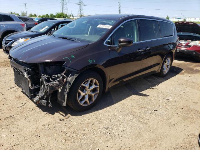 2C4RC1BG9HR768219 - 2017 CHRYSLER PACIFICA TOURING L Tünd qırmızı foto 1