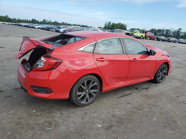 2HGFC2F83KH577423 - 2019 HONDA CIVIC SPORT RED photo 3