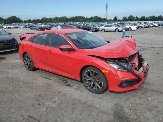 2HGFC2F83KH577423 - 2019 HONDA CIVIC SPORT RED photo 4