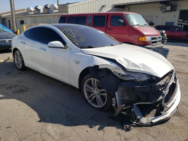 5YJSA1CN0DFP03432 - 2013 TESLA MODEL S Սպիտակ լուսանկար 4