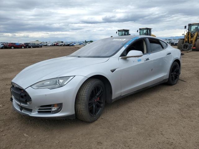 5YJSA1CP3DFP27631 - 2013 TESLA MODEL S 银色 照片 1