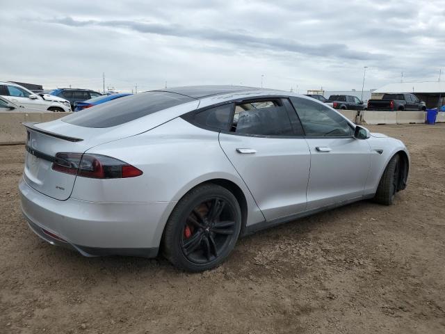5YJSA1CP3DFP27631 - 2013 TESLA MODEL S 银色 照片 3