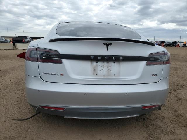 5YJSA1CP3DFP27631 - 2013 TESLA MODEL S 银色 照片 6