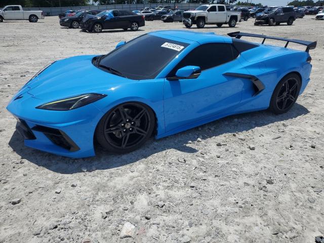 1G1YA3D43M5115014 - 2021 CHEVROLET CORVETTE STINGRAY 1LT BLUE photo 1