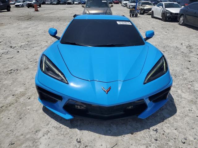 1G1YA3D43M5115014 - 2021 CHEVROLET CORVETTE STINGRAY 1LT BLUE photo 5