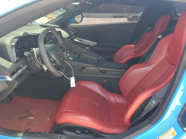 1G1YA3D43M5115014 - 2021 CHEVROLET CORVETTE STINGRAY 1LT BLUE photo 7