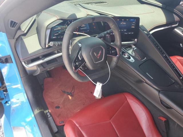 1G1YA3D43M5115014 - 2021 CHEVROLET CORVETTE STINGRAY 1LT BLUE photo 8