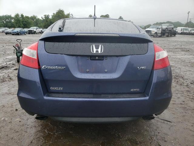 5J6TF2H51CL004014 - 2012 HONDA CROSSTOUR EXL ლურჯი ფოტო 6