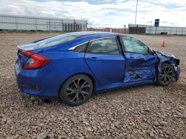 2HGFC2F85KH601446 - 2019 HONDA CIVIC SPORT 蓝色 照片 3