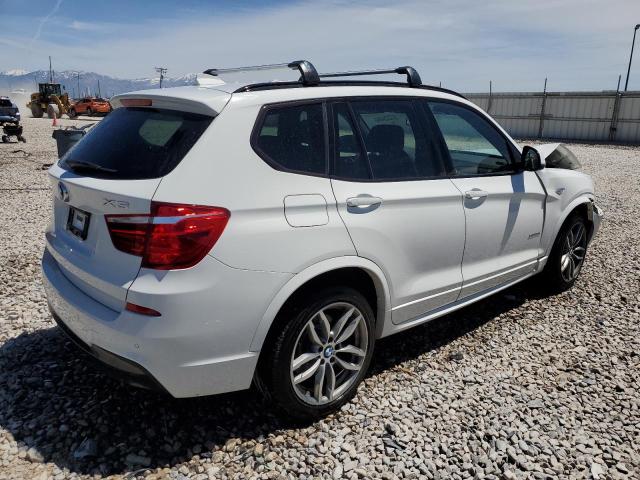 5UXWX9C54G0D68145 - 2016 BMW X3 XDRIVE28I WHITE photo 3