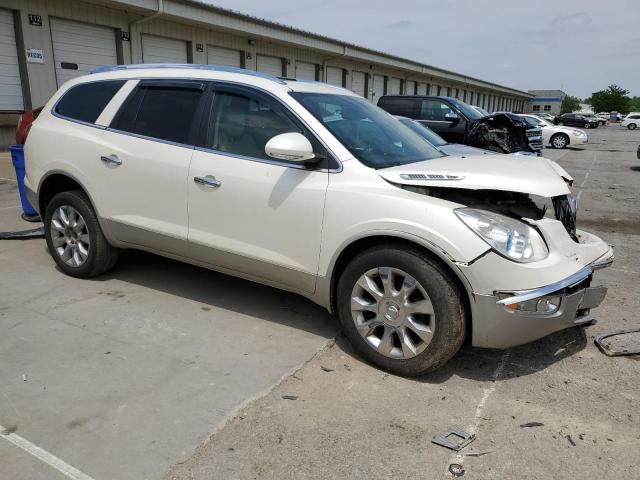 5GAKRCEDXBJ197740 - 2011 BUICK ENCLAVE CXL WHITE photo 4