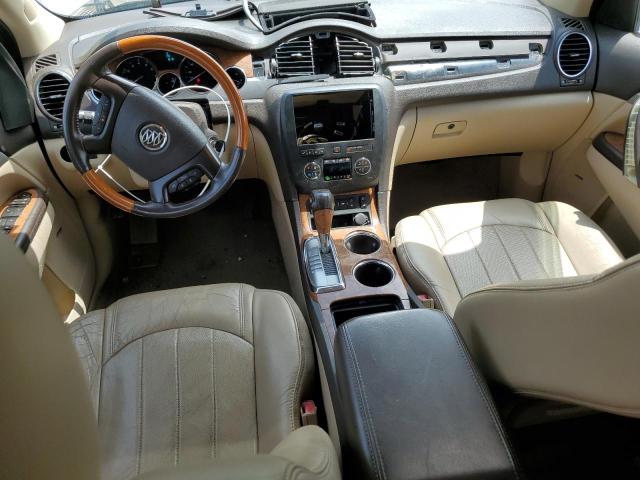 5GAKRCEDXBJ197740 - 2011 BUICK ENCLAVE CXL WHITE photo 8