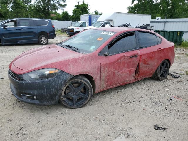 1C3CDFBB1GD592308 - 2016 DODGE DART SXT RED photo 1