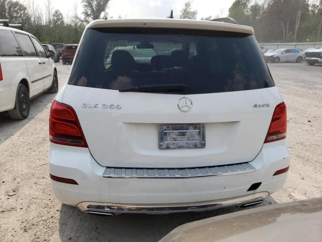 WDCGG8JB4DF972917 - 2013 MERCEDES-BENZ GLK 350 4MATIC WHITE photo 6