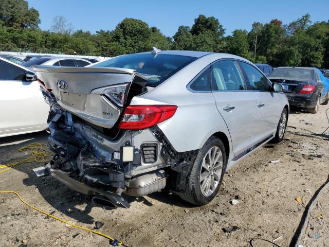 5NPE34AF5FH056440 - 2015 HYUNDAI SONATA SPORT SILVER photo 4