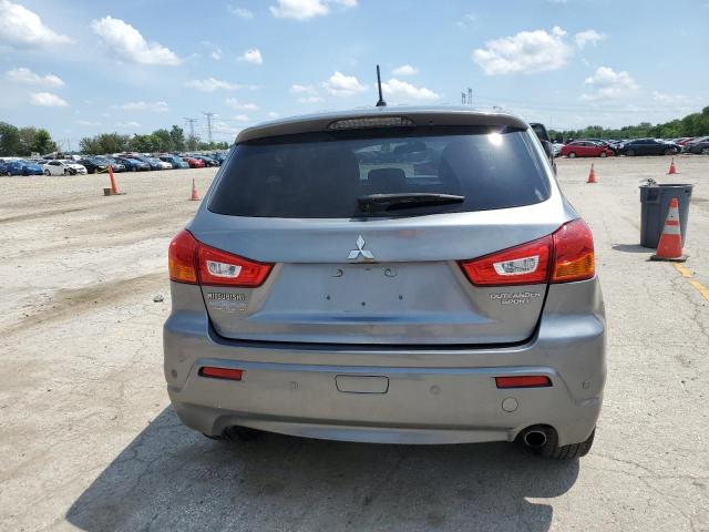 JA4AP4AU1CZ001628 - 2012 MITSUBISHI OUTLANDER SE GRAY photo 6