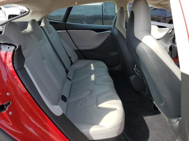 5YJSA1CN9DFP24439 - 2013 TESLA MODEL S წითელი ფოტო 10