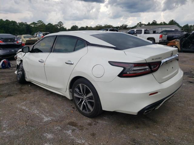1N4AA6AV5KC371631 - 2019 NISSAN MAXIMA S თეთრი ფოტო 2