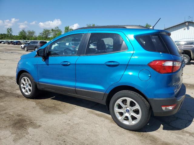 MAJ3P1TE9JC196595 - 2018 FORD ECOSPORT SE ლურჯი ფოტო 2