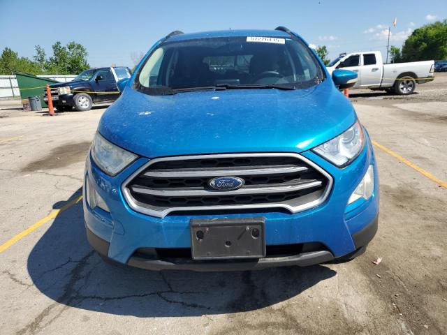 MAJ3P1TE9JC196595 - 2018 FORD ECOSPORT SE ლურჯი ფოტო 5