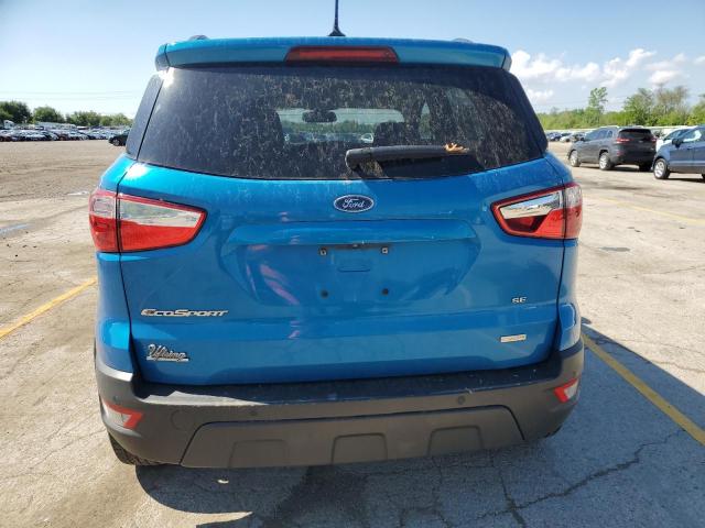 MAJ3P1TE9JC196595 - 2018 FORD ECOSPORT SE ლურჯი ფოტო 6