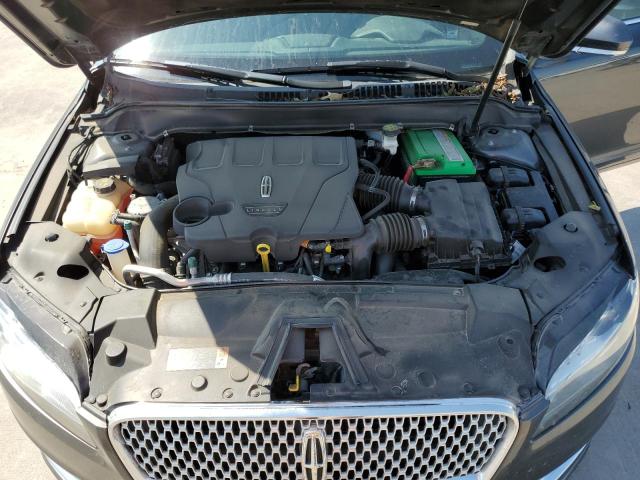 3LN6L5EC1HR643384 - 2017 LINCOLN MKZ RESERVE ნაცრისფერი ფოტო 11