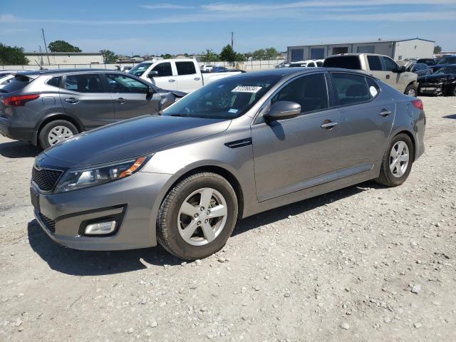 5XXGM4A74FG501308 - 2015 KIA OPTIMA LX GRAY photo 1