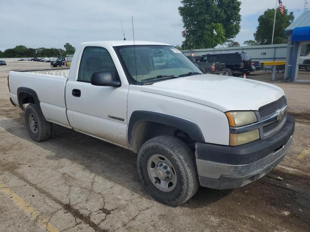 1GCGC24U94E323549 - 2004 CHEVROLET SILVERADO C2500 WHITE photo 4