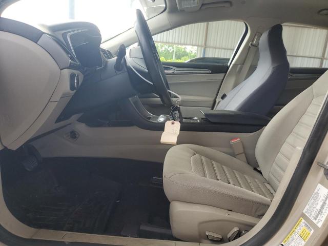 3FA6P0LU4KR130781 - 2019 FORD FUSION SE Beige photo 7