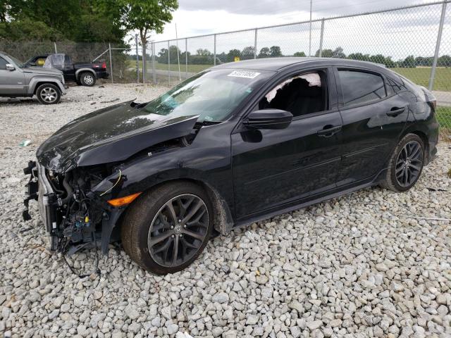 SHHFK7H4XMU214424 - 2021 HONDA CIVIC SPORT 黑色 照片 1
