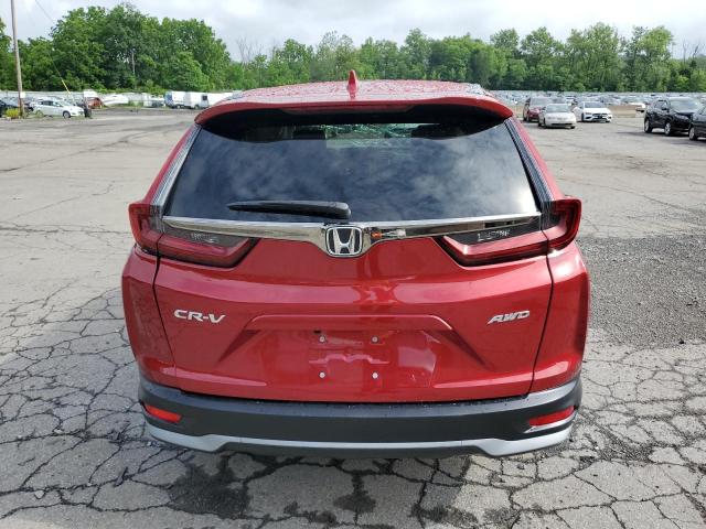 5J6RW2H81NA016697 - 2022 HONDA CR-V EXL RED photo 6