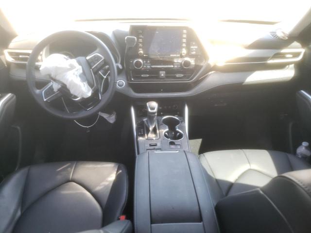 5TDGZRBH5LS521874 - 2020 TOYOTA HIGHLANDER XLE 灰色 照片 8