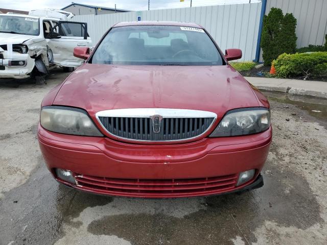 1LNHM87A24Y614992 - 2004 LINCOLN LS 红色 照片 5