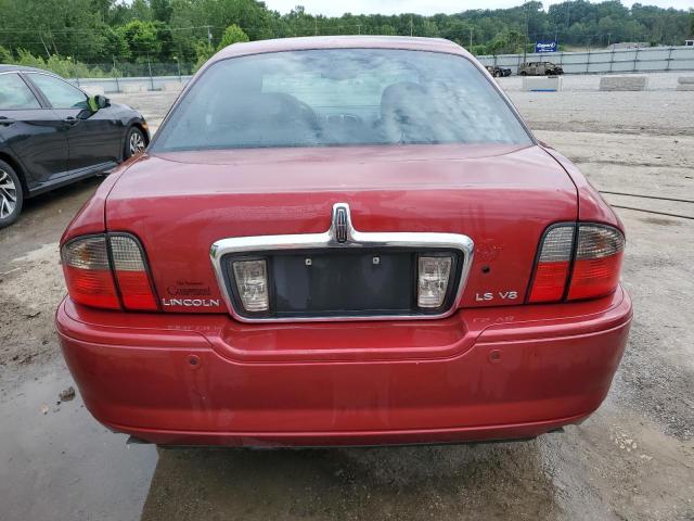 1LNHM87A24Y614992 - 2004 LINCOLN LS 红色 照片 6