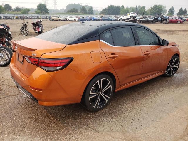 3N1AB8DV4LY206079 - 2020 NISSAN SENTRA SR ORANGE photo 3