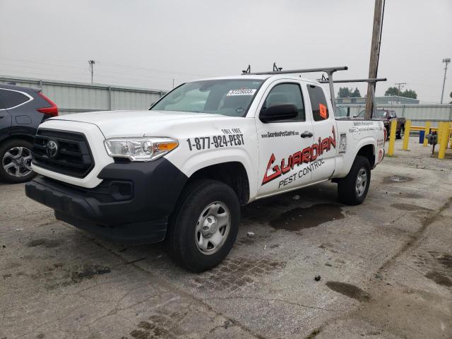 5TFSX5EN2LX073243 - 2020 TOYOTA TACOMA ACCESS CAB თეთრი ფოტო 1