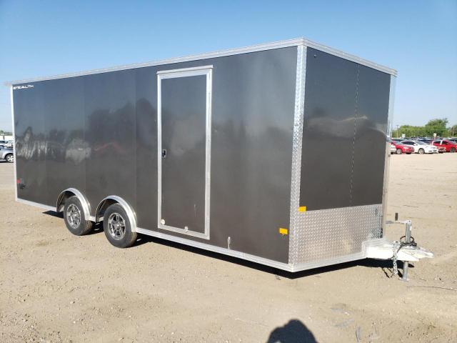 5WFBE2025MB029455 - 2021 CARGO TRAILER GRAY photo 1