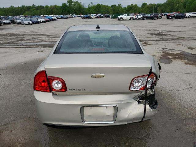 1G1ZC5E08CF138061 - 2012 CHEVROLET MALIBU 1LT GOLD photo 6