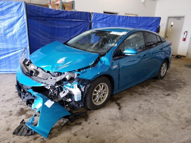 JTDKARFP9J3080798 - 2018 TOYOTA PRIUS PRIM TEAL photo 1