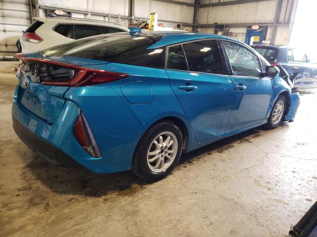 JTDKARFP9J3080798 - 2018 TOYOTA PRIUS PRIM TEAL photo 3