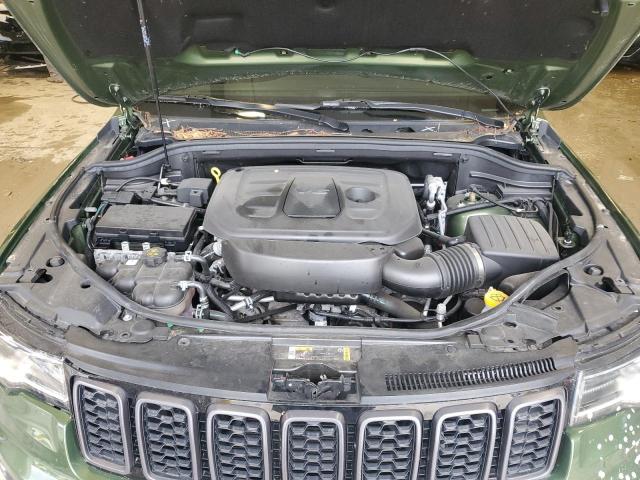 1C4RJFLG7MC766876 - 2021 JEEP GRAND CHER TRAILHAWK მწვანე ფოტო 12