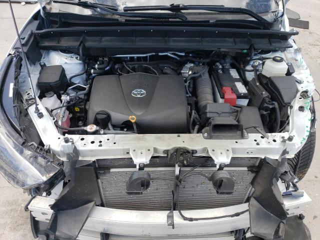 5TDHZRBH7NS180081 - 2022 TOYOTA HIGHLANDER XLE WHITE photo 12