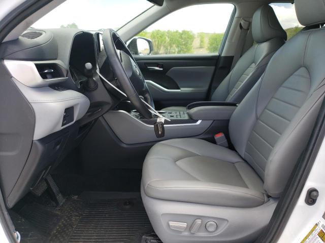 5TDHZRBH7NS180081 - 2022 TOYOTA HIGHLANDER XLE WHITE photo 7