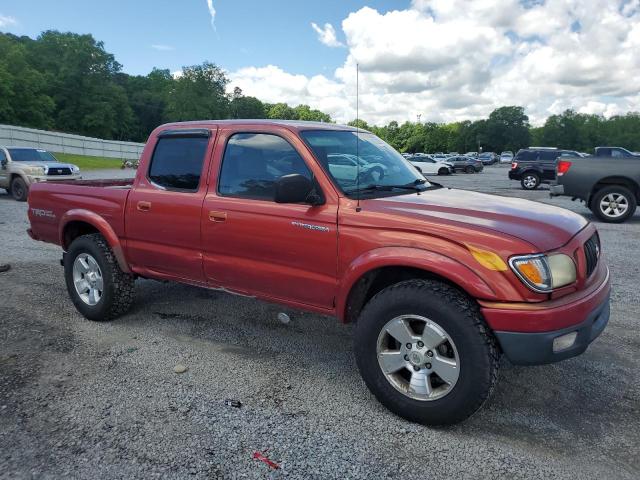5TEGM92NX3Z169303 - 2003 TOYOTA TACOMA DOUBLE CAB PRERUNNER RED photo 4