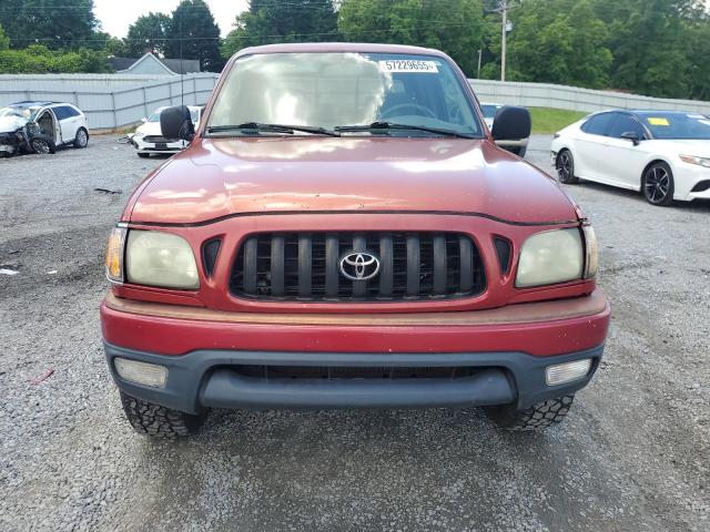 5TEGM92NX3Z169303 - 2003 TOYOTA TACOMA DOUBLE CAB PRERUNNER RED photo 5